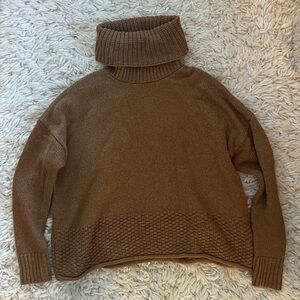 Madewell Turtleneck Sweater - Brown
